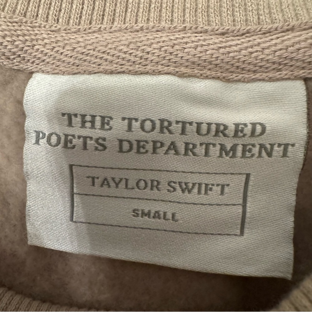 Taylor Swift I LOVE YOU IT'S RUINING MY‎ LIFE BOXY CROPPED CREWNECK - Picture 2 of 6